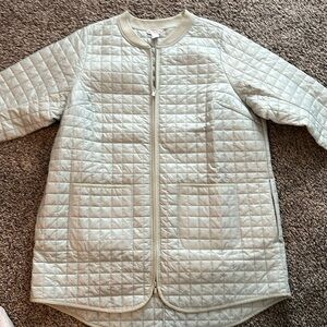 ATHLETA Recycled Grandview Primaloft Shell Jacket Size 1X in Light Blue